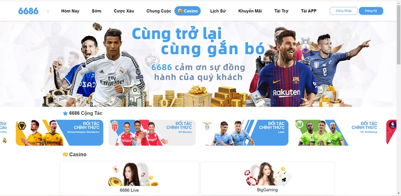6686 là một thương hiệu nhà cái đáng tin cậy với nguồn gốc rõ ràng